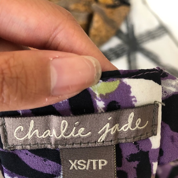 Charlie Jade Purple Dress - Picture 3 of 3